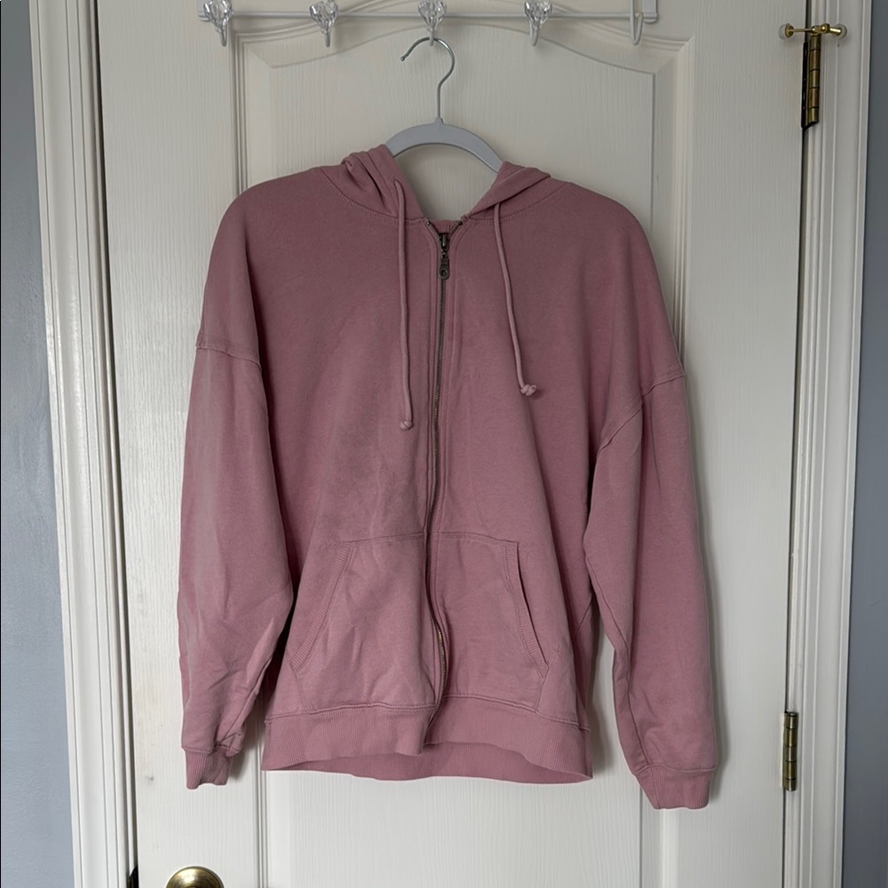 Aeropostale Pink Zip-Up Hoodie